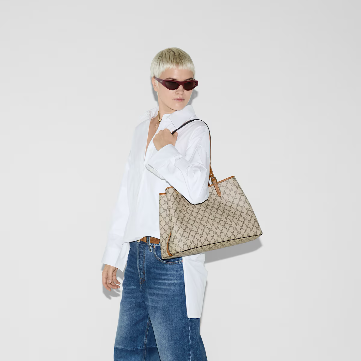 Beige & Brown Canvas